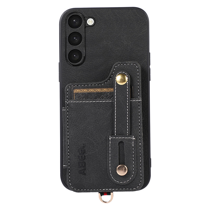 ABEEL Style 01 Kickstand Case for Samsung Galaxy S23 Litchi Texture PU Leather TPU PC Phone Cover with Folio Flip Card Slots ABEEL Style 01 Kickstand Case for Samsung Galaxy S23 Litchi Texture PU Leather TPU PC Phone Cover with Folio Flip Card Slots